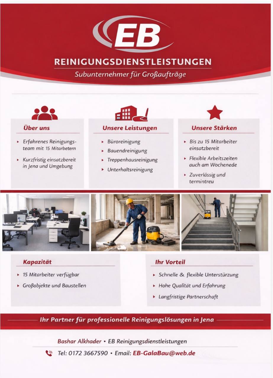 Fertiggestellte Pflasterfläche – Qualitätsarbeit von EB Dienstleistungen